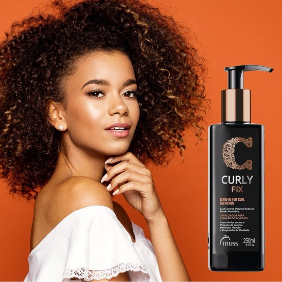 TRUSS Curly Fix Styling Cream Medium Hold Leave-In Curl Definition Haircare - Picture 3 of 11